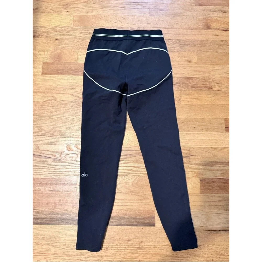 Alo Yoga Airbrush High-Waist Heart Throb Leggings Small